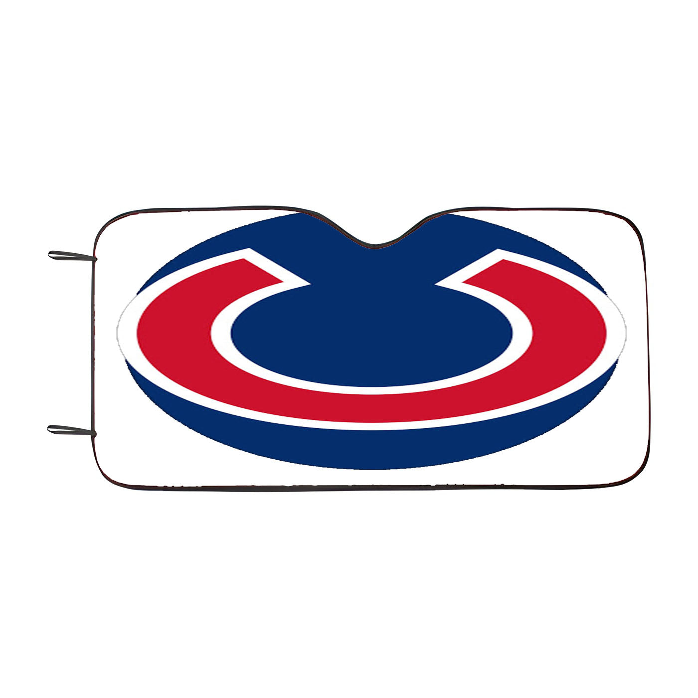 C Initial For Chicago Cubs Car Windshield Sunshade