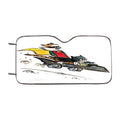 Calvin Batman And Hobbes Robin Car Windshield Sunshade