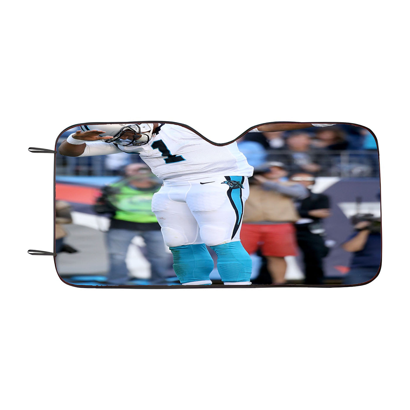 Cam Newton Dabbing Car Windshield Sunshade