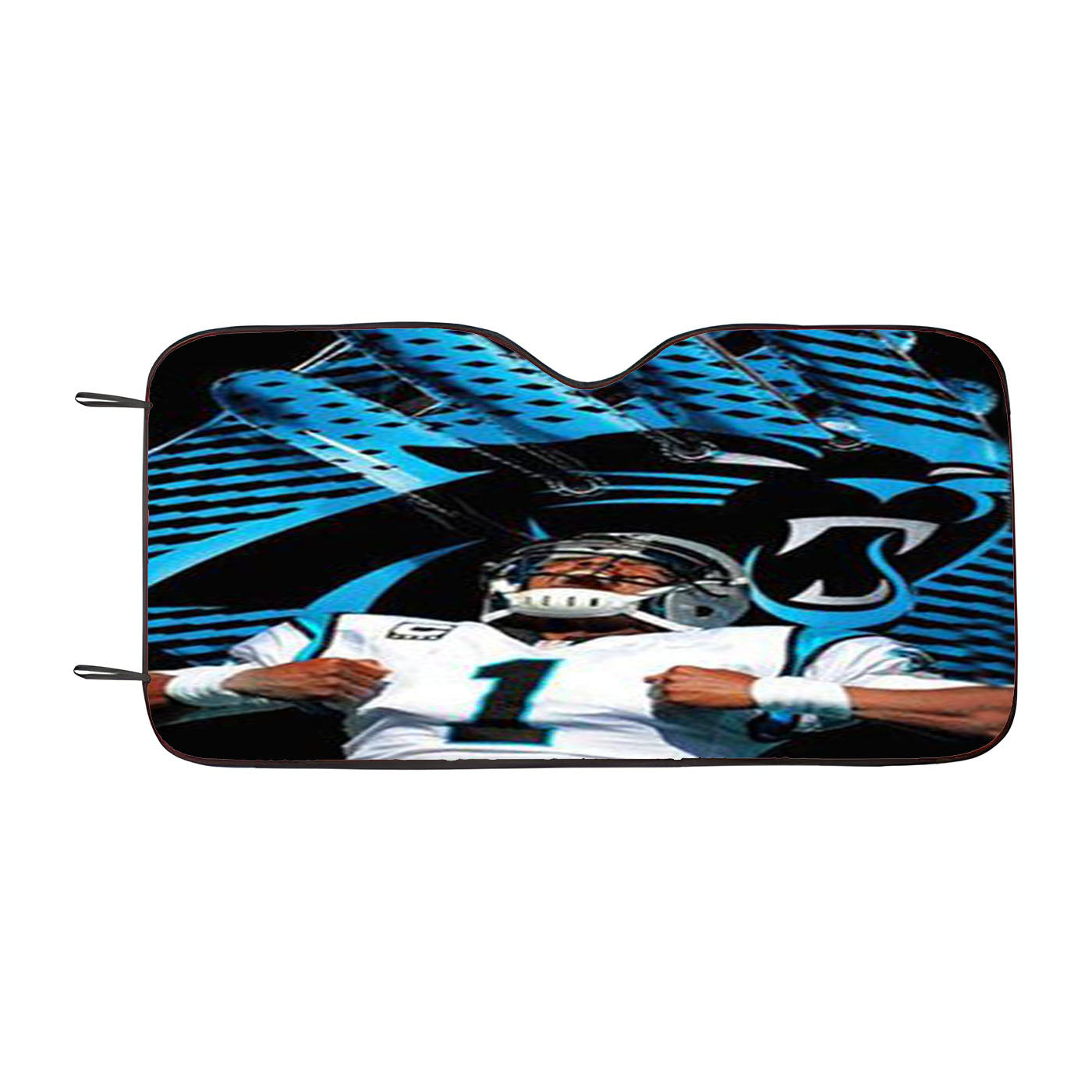 Cam Newton Nfl Panthers Car Windshield Sunshade