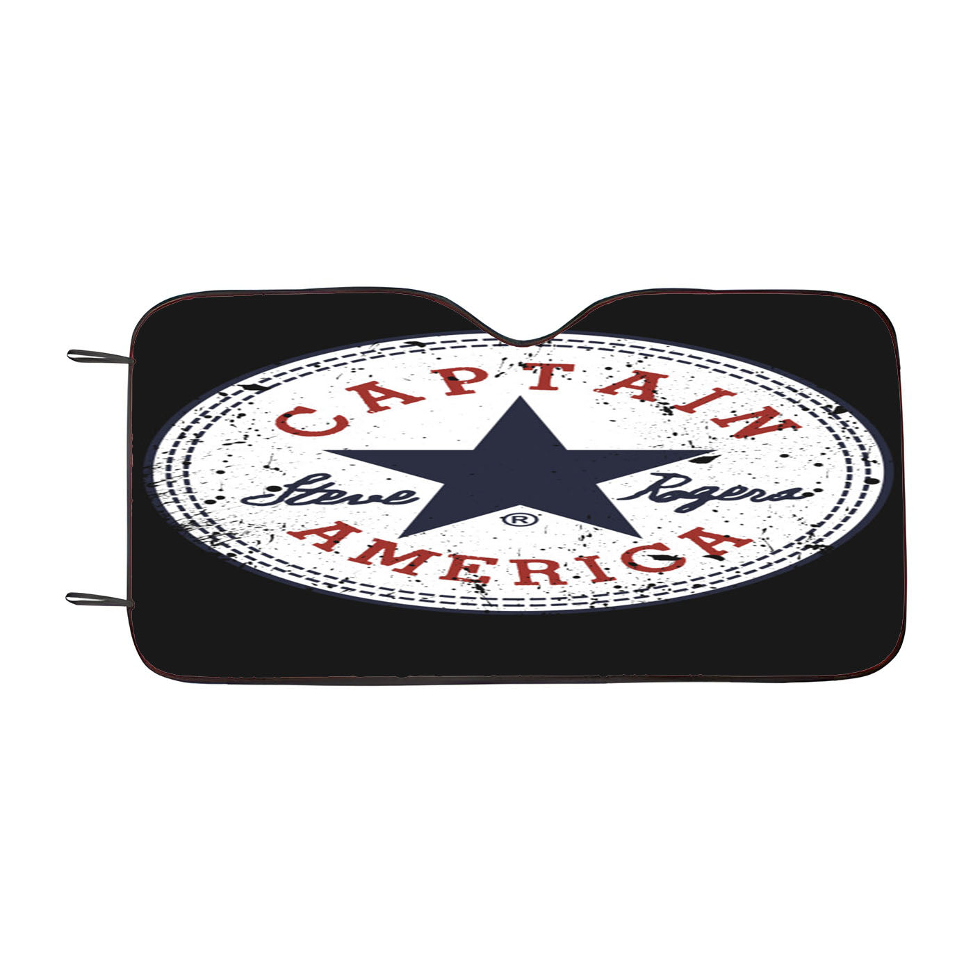 Captain America All Stars Car Windshield Sunshade