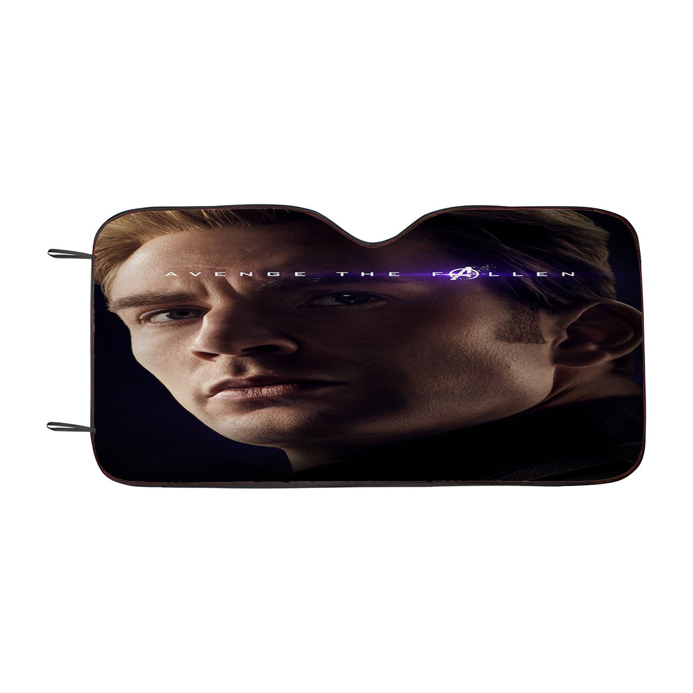 Captain America Avengers Endgame Hero Film Marvel Art Car Windshield Sunshade
