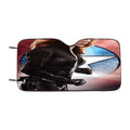 Captain America Black Widow Car Windshield Sunshade