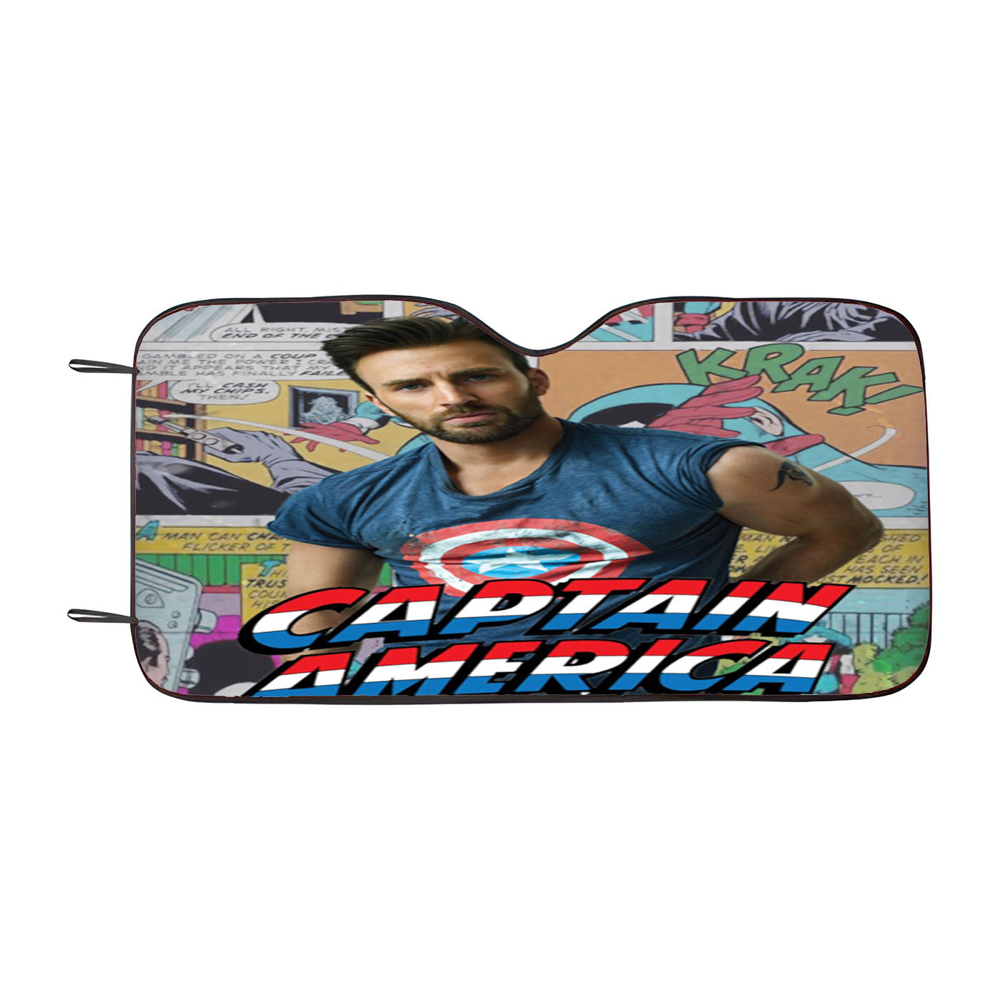 Captain America C Car Windshield Sunshade