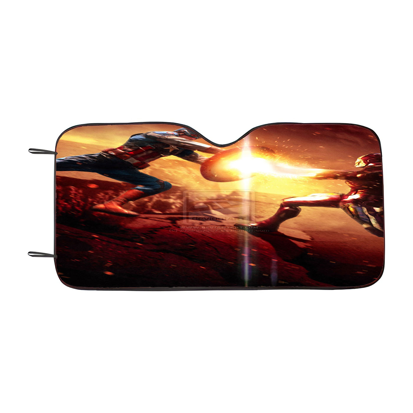Captain America Civil War Car Windshield Sunshade