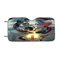 Captain America Civil War Marvel Car Windshield Sunshade