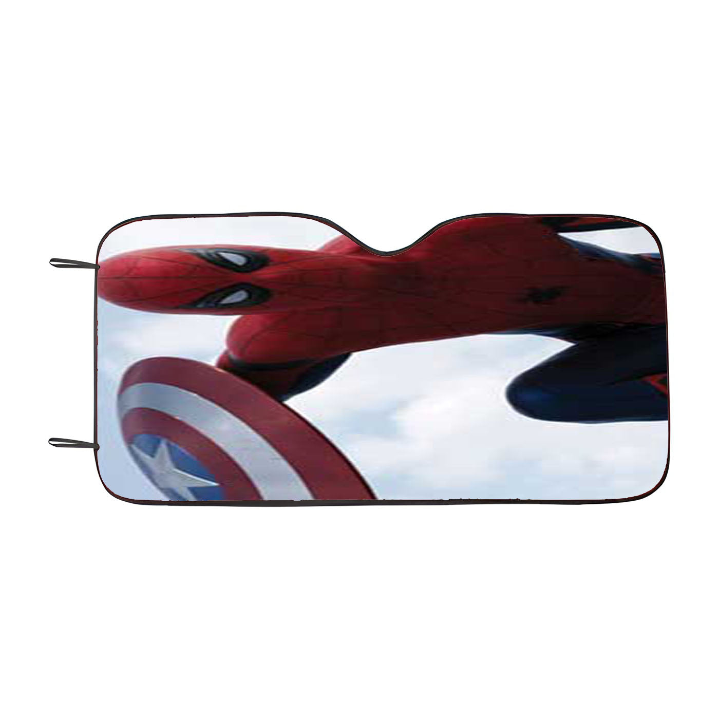 Captain America Civil War Spiderman Car Windshield Sunshade