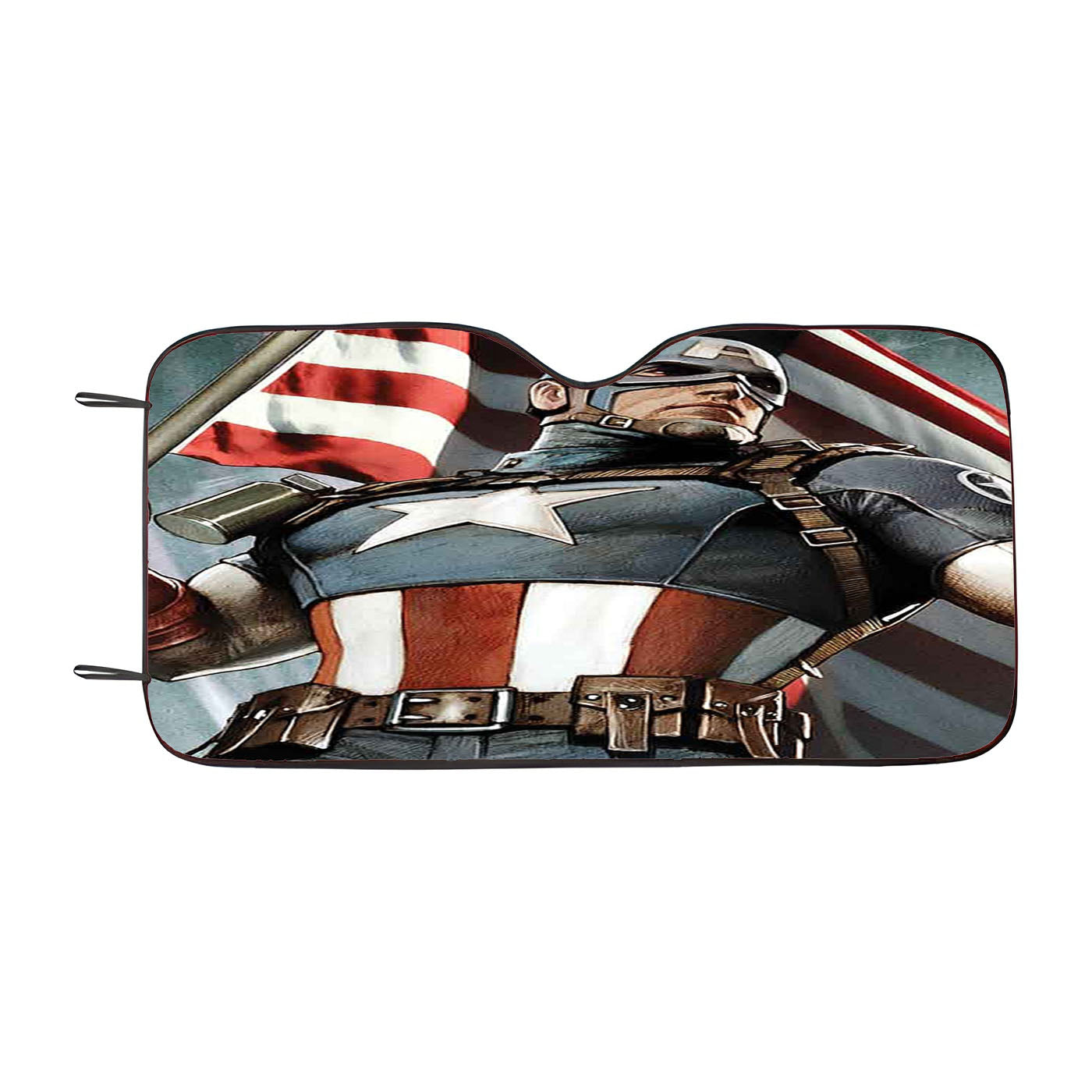 Captain America Cover Car Windshield Sunshade