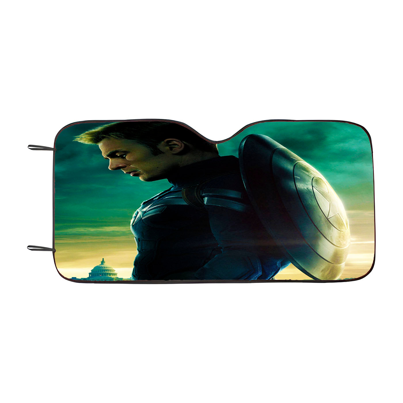 Captain America Hero Car Windshield Sunshade
