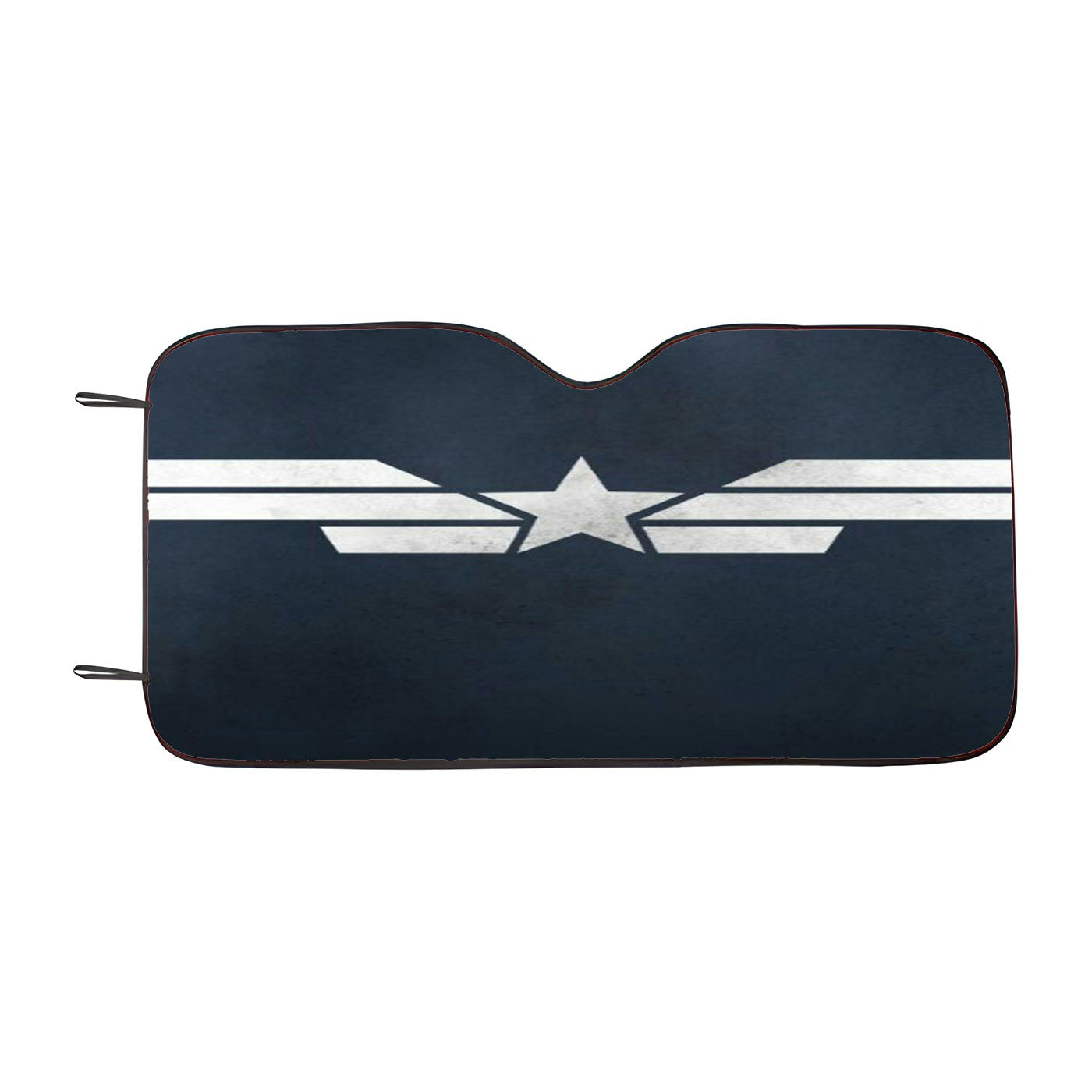 Captain America Logo Strenght Car Windshield Sunshade