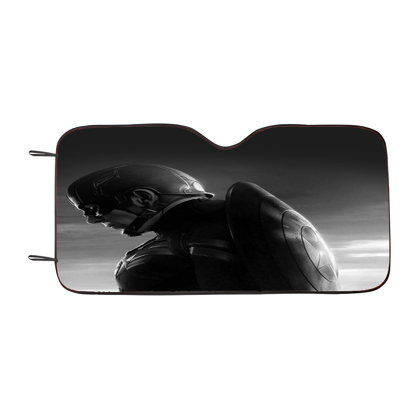 Captain America Sad Car Windshield Sunshade
