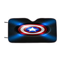 Captain America Shield Wallpaper Car Windshield Sunshade