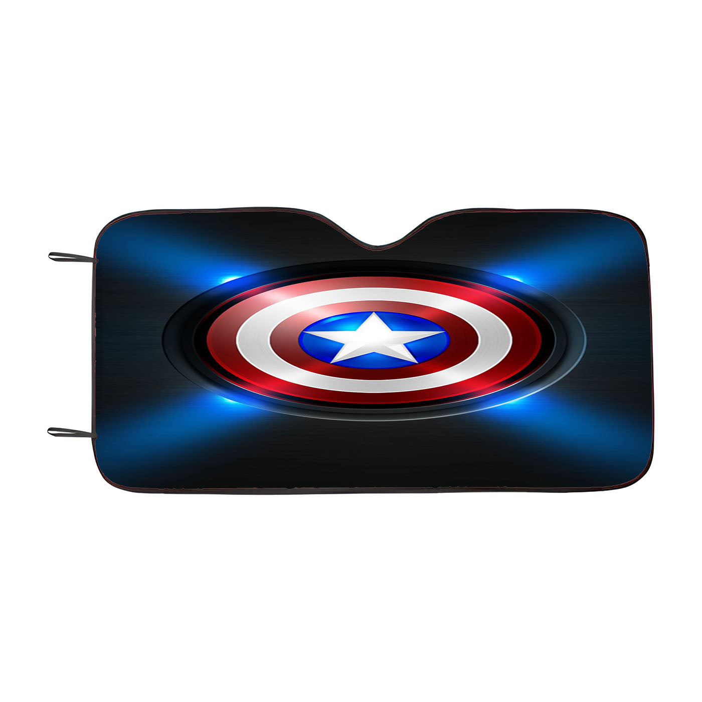 Captain America Shield Wallpaper Car Windshield Sunshade