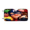 Captain America Steve Rogers 5 Car Windshield Sunshade