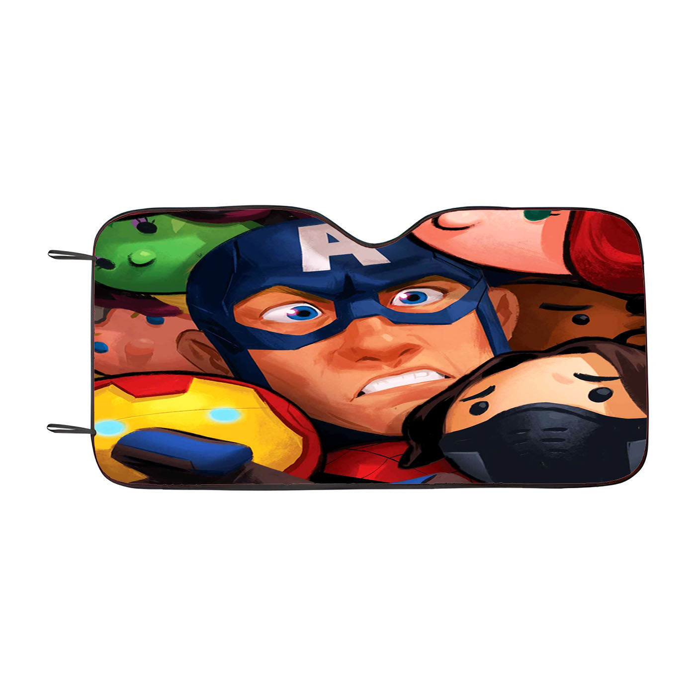 Captain America Steve Rogers 5 Car Windshield Sunshade