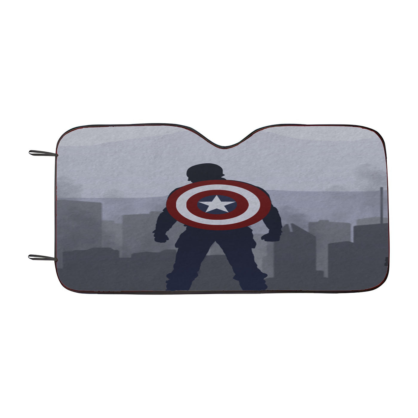 Captain Amerika Car Windshield Sunshade