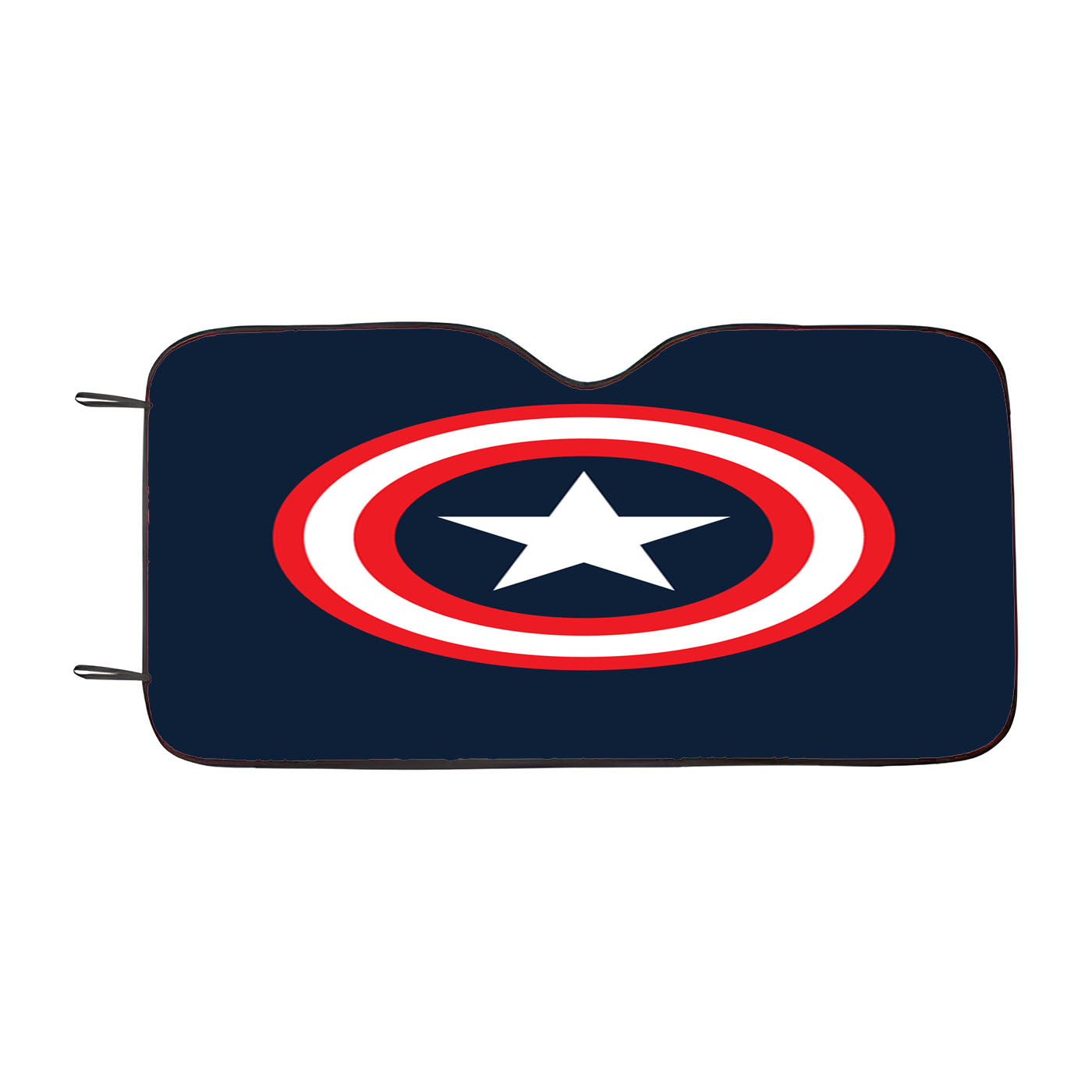 Captain Amerika Logo Car Windshield Sunshade