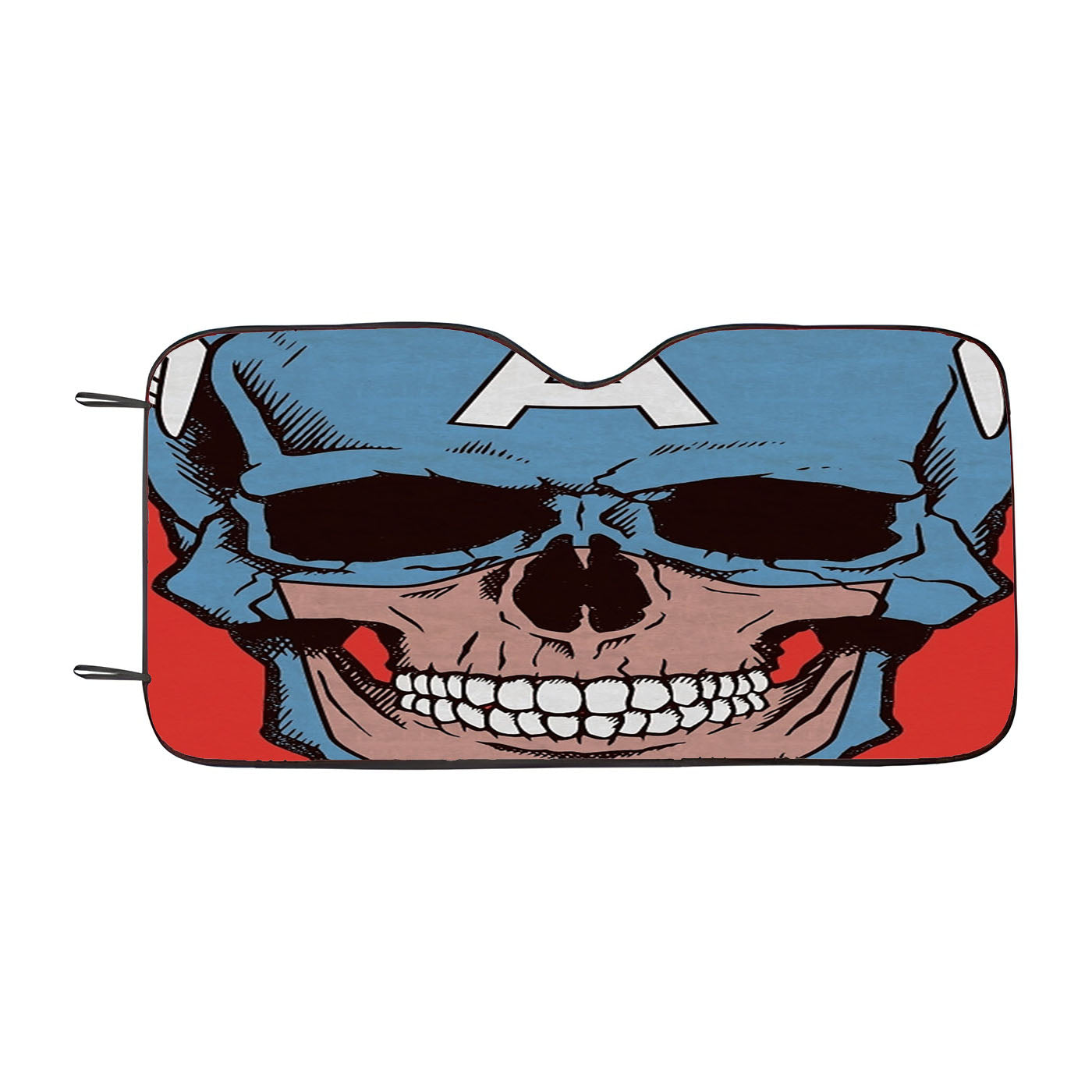 Captain Amerikilled Car Windshield Sunshade