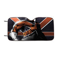 Captain Britain Car Windshield Sunshade