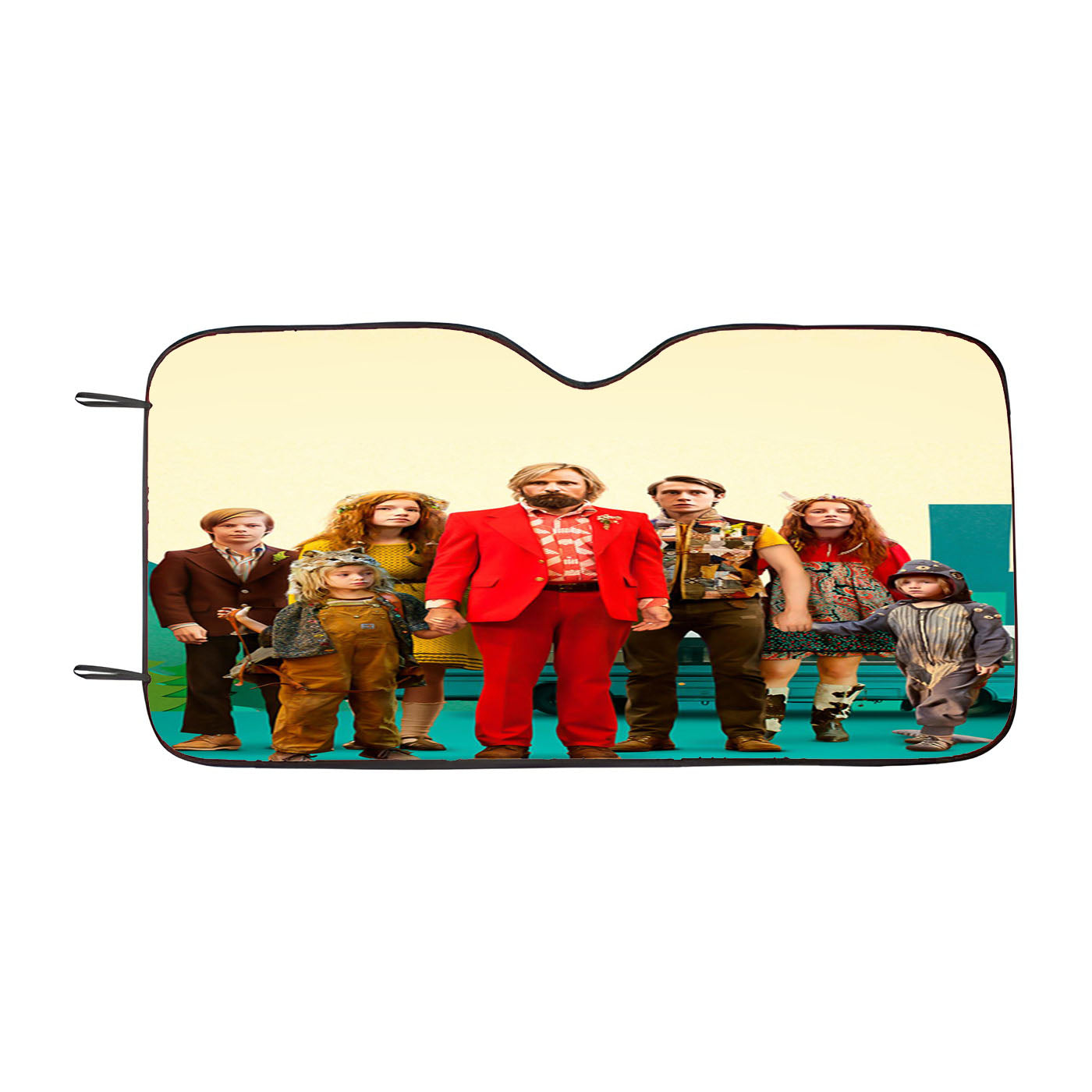 Captain Fantastic Fantastic Family Club Car Windshield Sunshade