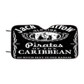 Captain Jack Sparrow Pirates Of The Cribbean Car Windshield Sunshade