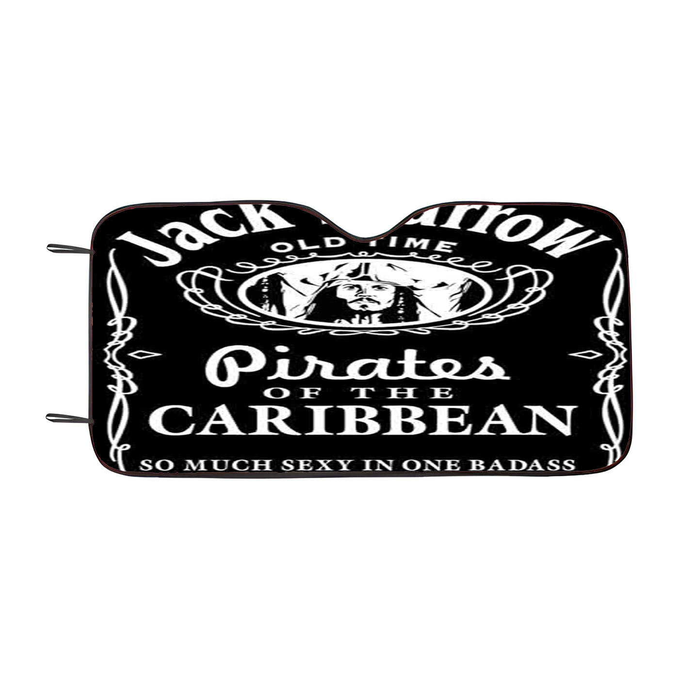 Captain Jack Sparrow Pirates Of The Cribbean Car Windshield Sunshade
