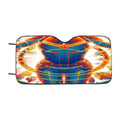 Captain Marvel Car Windshield Sunshade