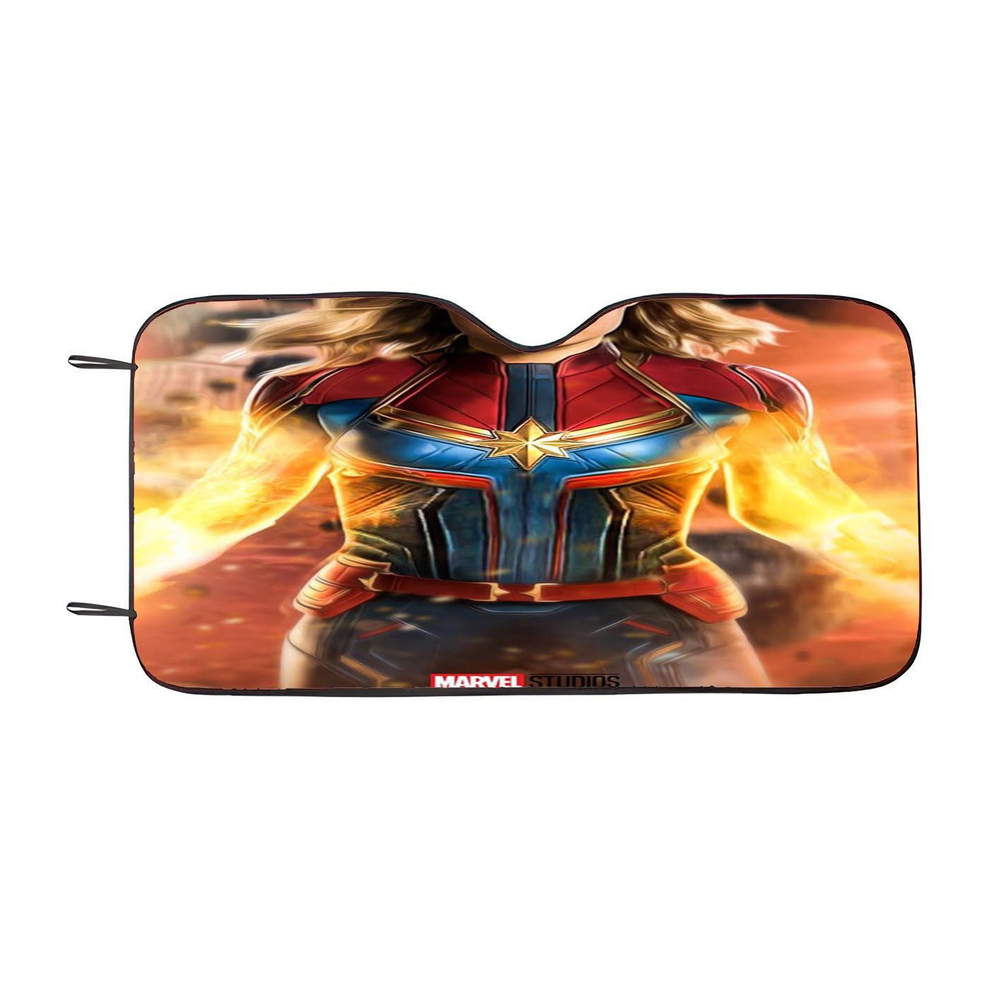 Captain Marvel Heroes Car Windshield Sunshade