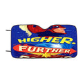 Captain Marvel Higher Further Faster Car Windshield Sunshade