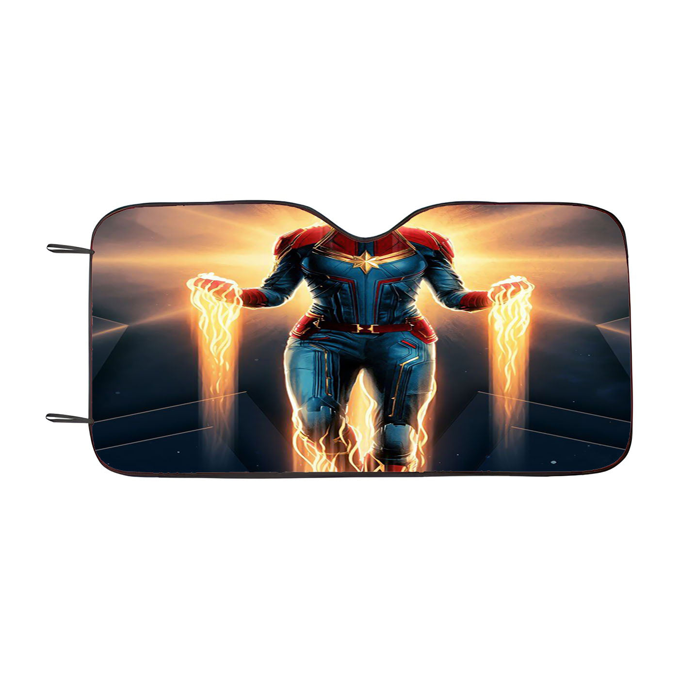 Captain Marvel Movie Car Windshield Sunshade