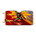 Captain Marvel Official Poster Car Windshield Sunshade