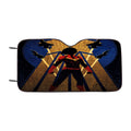 Captain Marvel Silhouette Poster Car Windshield Sunshade