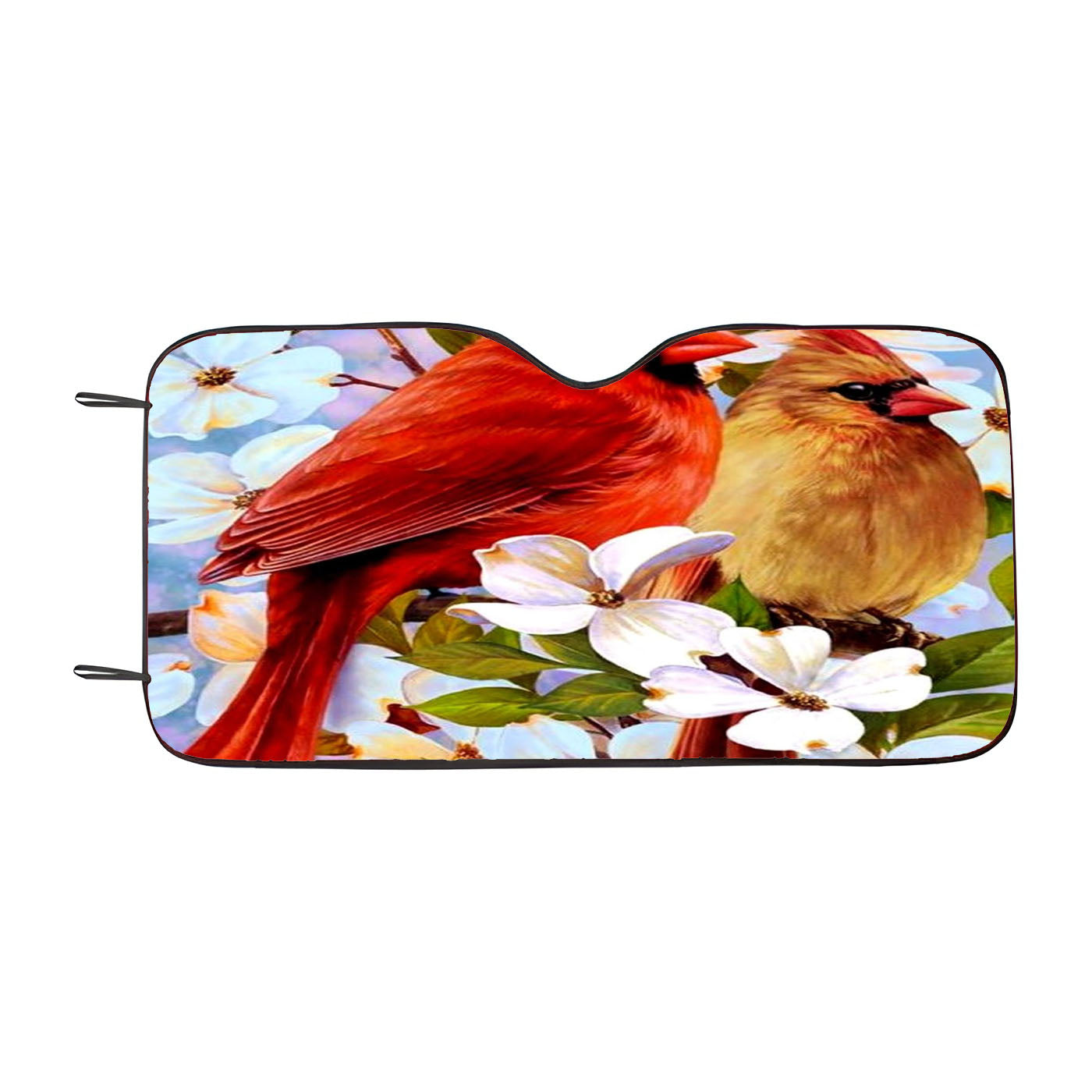 Cardinal Pair Car Windshield Sunshade