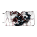 Carnage Vs Venom Villains Car Windshield Sunshade