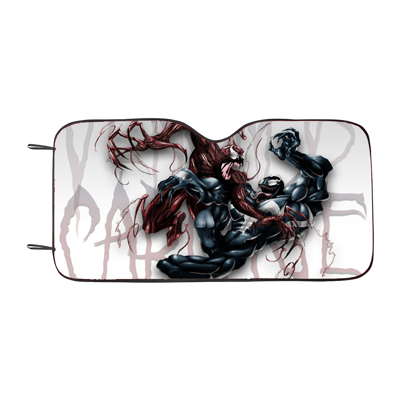 Carnage Vs Venom Villains Car Windshield Sunshade