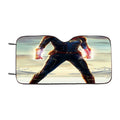 Carol Danvers Captain Marvel Car Windshield Sunshade