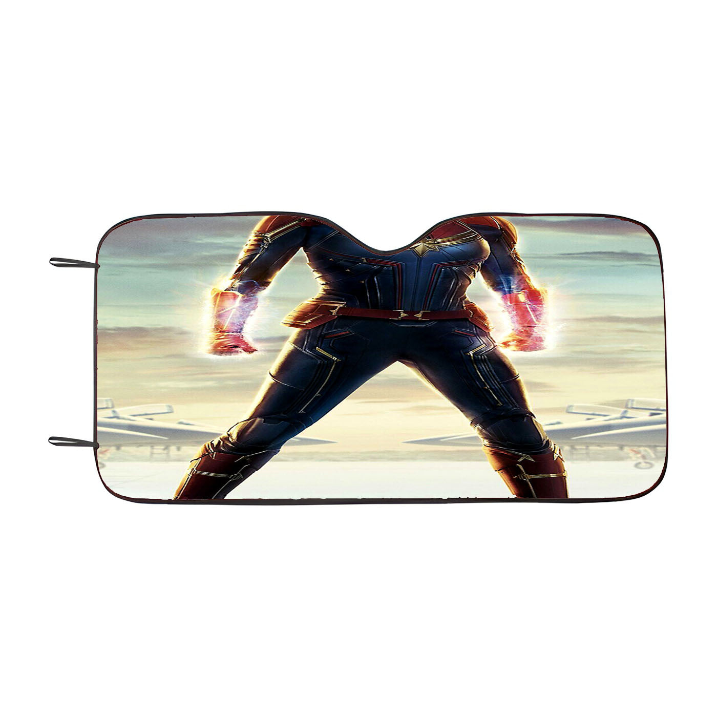 Carol Danvers Captain Marvel Car Windshield Sunshade