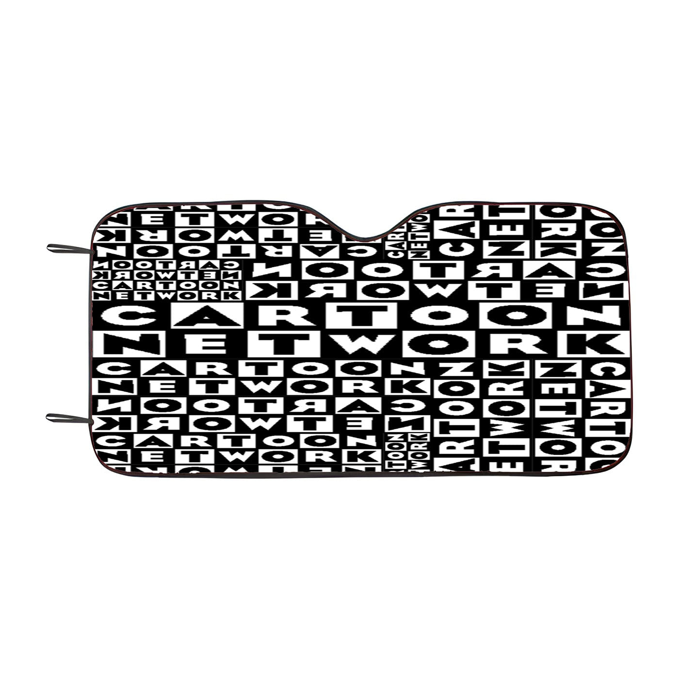 Cartoon Network Logo Pattern Car Windshield Sunshade