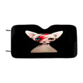 Cat Insane David Bowie Alladin Sane Spin Off With Sphynx Cat Car Windshield Sunshade