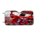 Ceremony Chicagoblackhawks Hockey Car Windshield Sunshade
