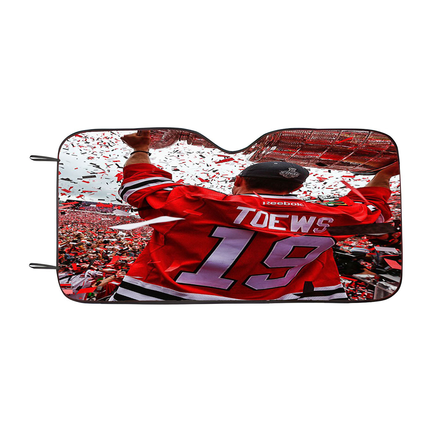 Ceremony Chicagoblackhawks Hockey Car Windshield Sunshade