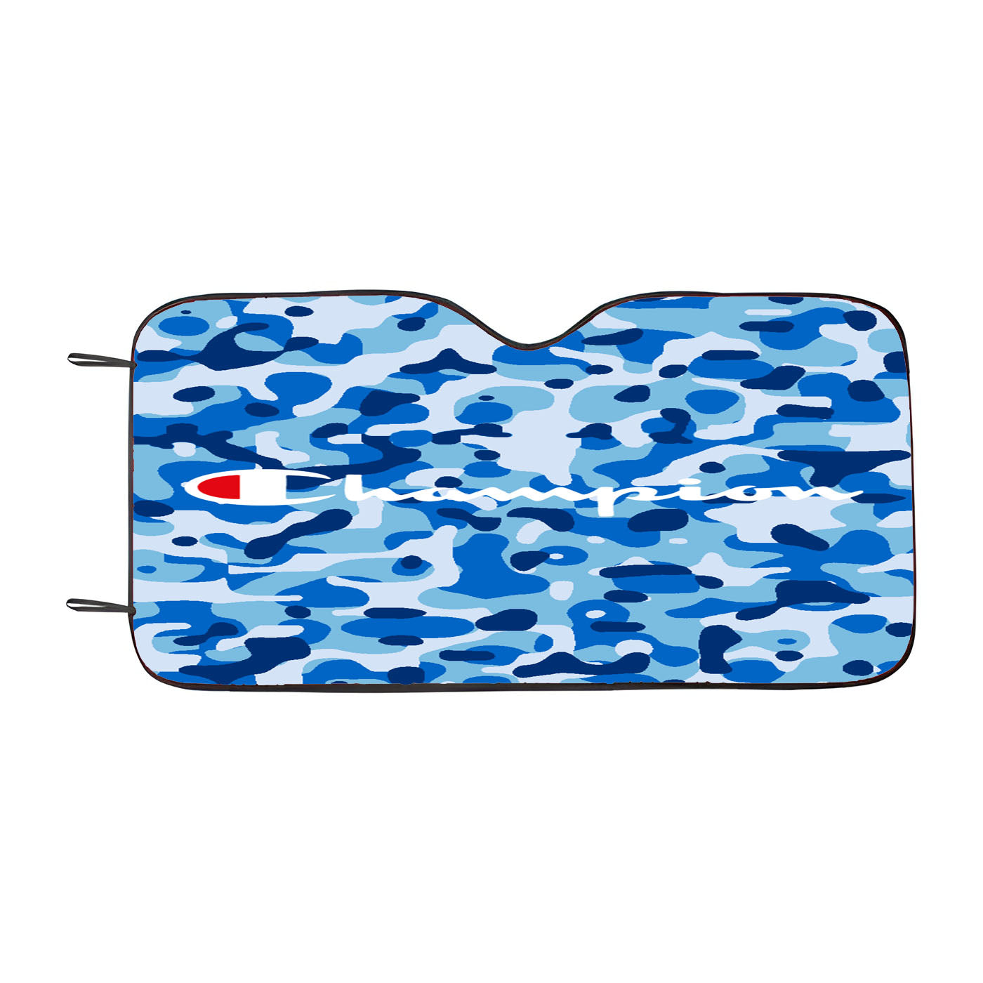 Champion Bape Camouflage Blue Car Windshield Sunshade