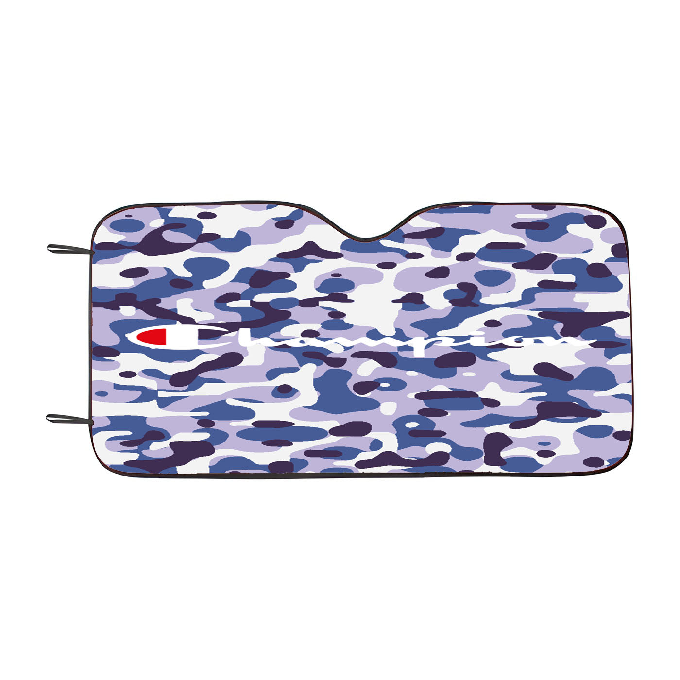 Champion Bape Camouflage Blue Purple Car Windshield Sunshade