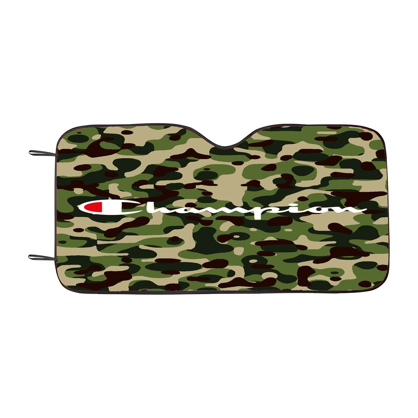Champion Bape Camouflage Green Car Windshield Sunshade