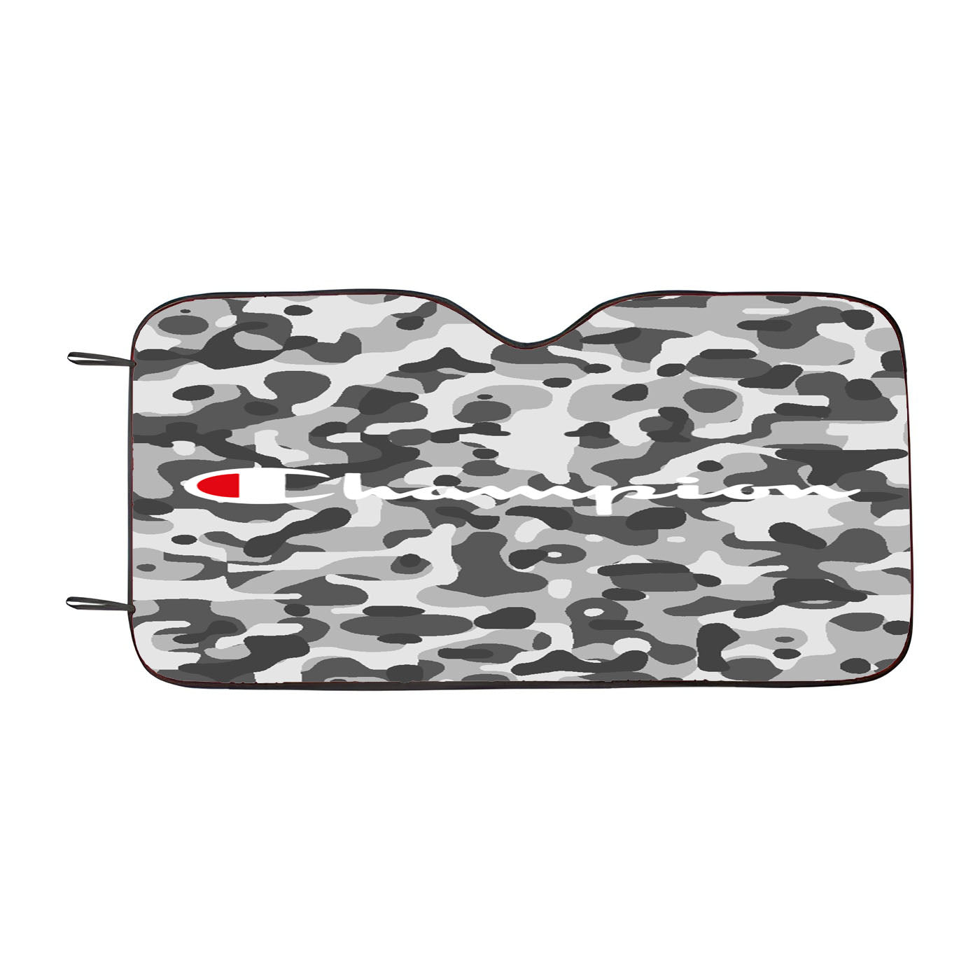 Champion Bape Camouflage Grey Car Windshield Sunshade