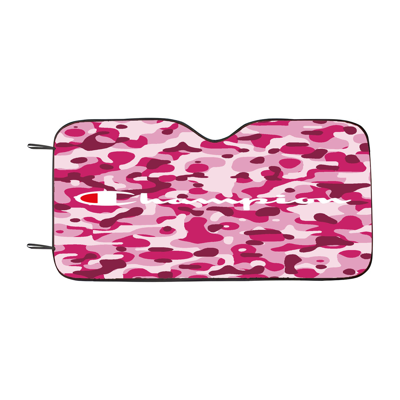 Champion Bape Camouflage Pink Car Windshield Sunshade