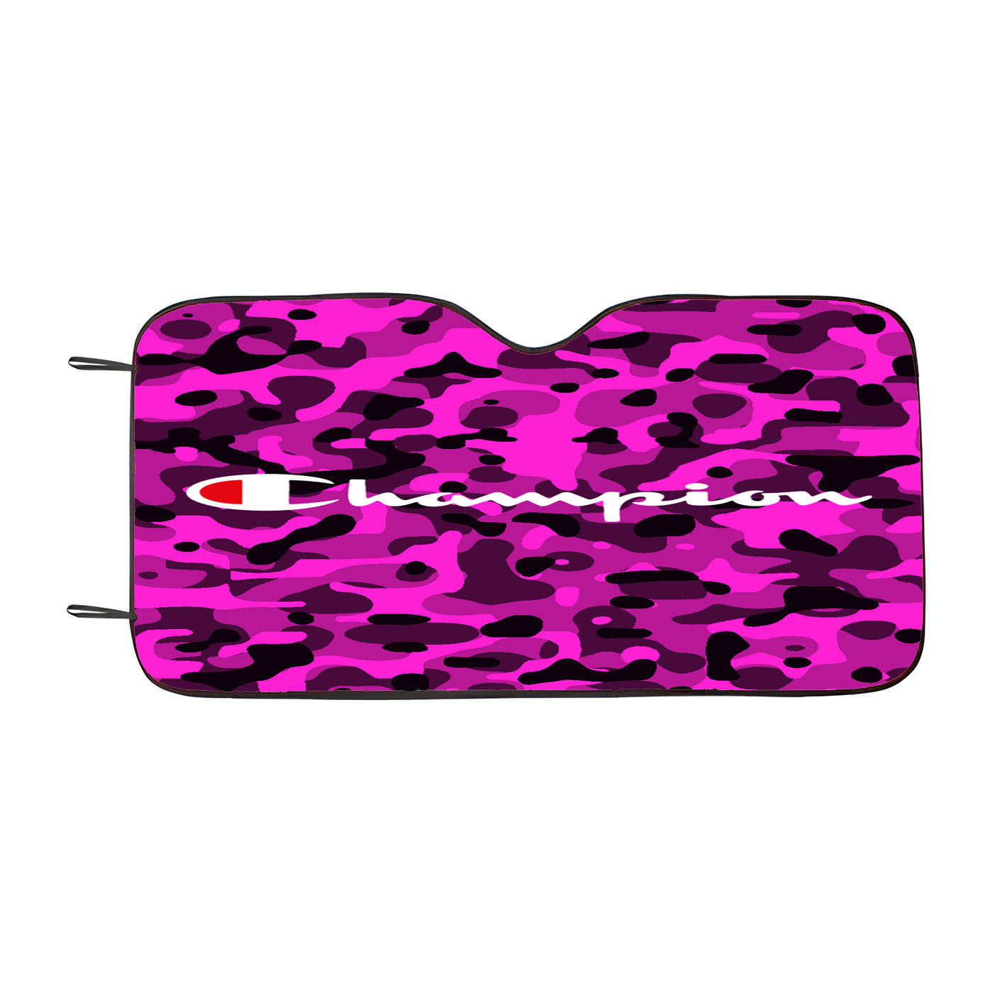 Champion Bape Camouflage Purple Car Windshield Sunshade