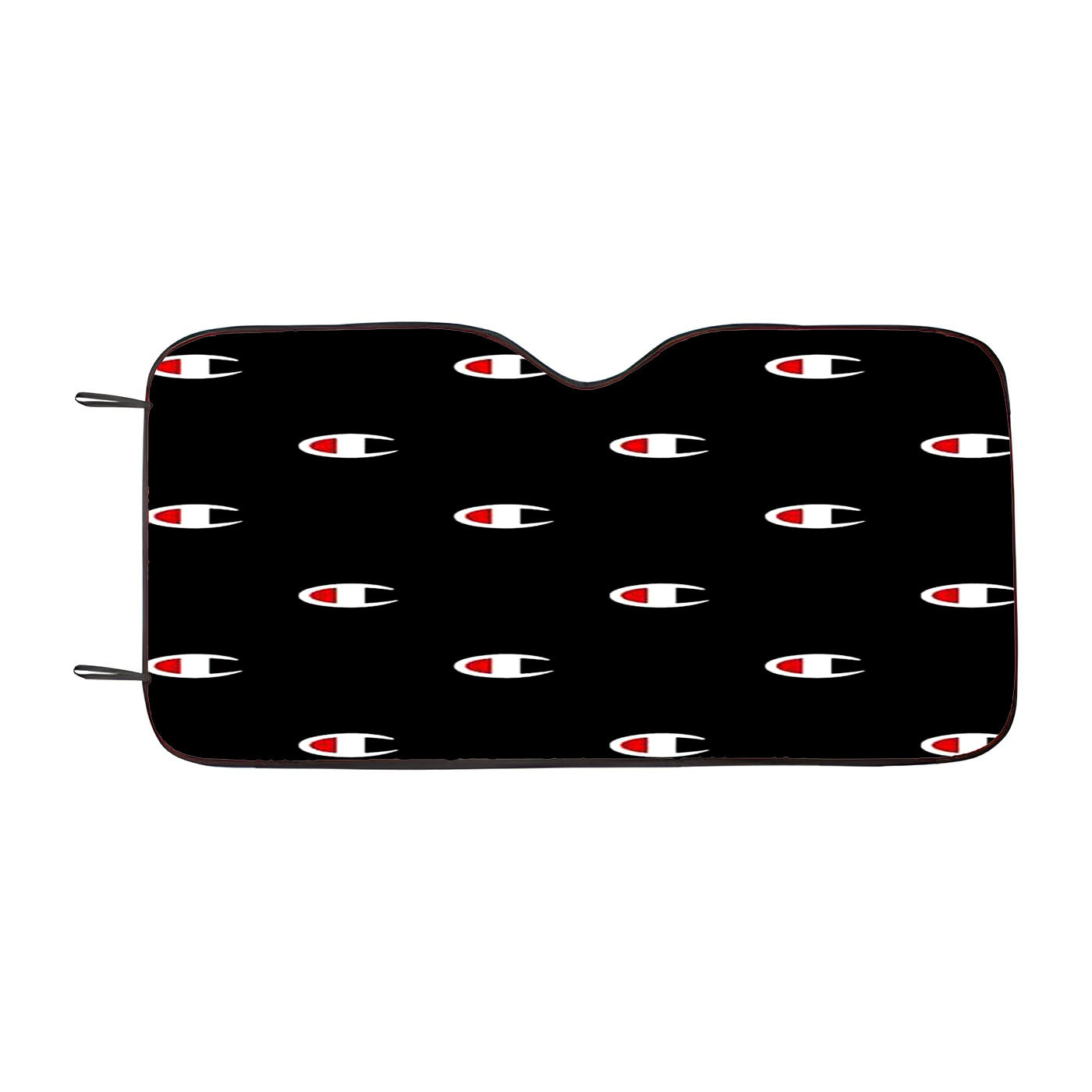 Champion Emblem Pattern Car Windshield Sunshade