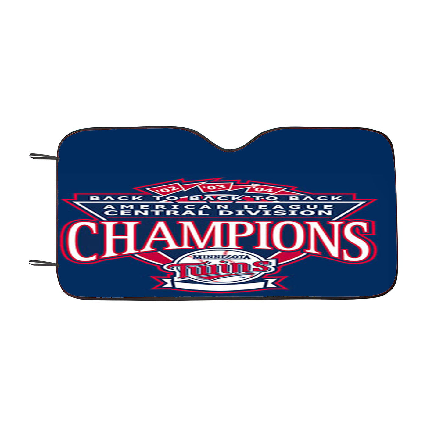 Champion Twins Car Windshield Sunshade