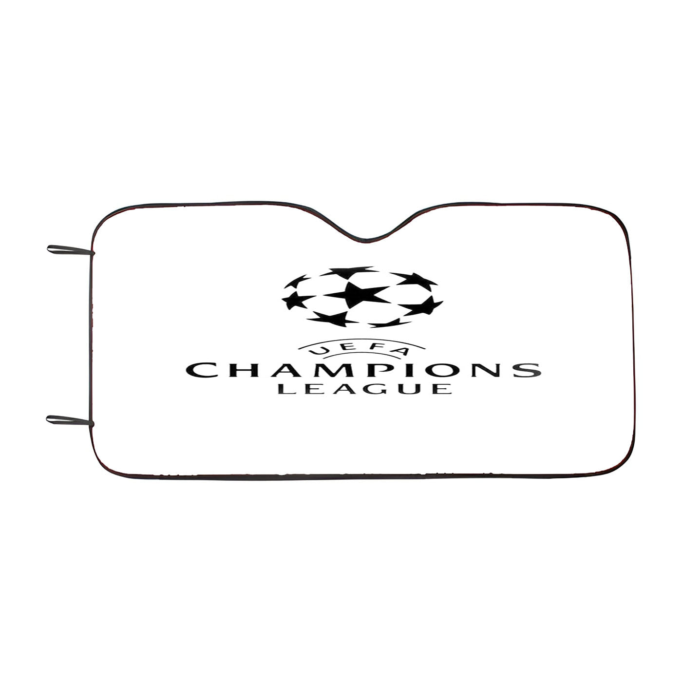 Champions League Europe Logo Soccer Art Illustration Car Windshield Sunshade